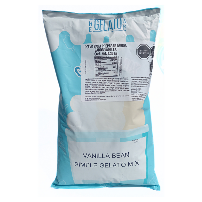 Base para bebidas y helado Frozen Bean Vainilla 1.360 Kg