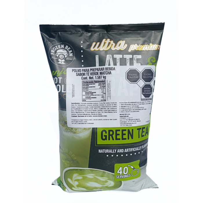 Base para bebidas y helado Frozen Bean Matcha 1.580 Kg