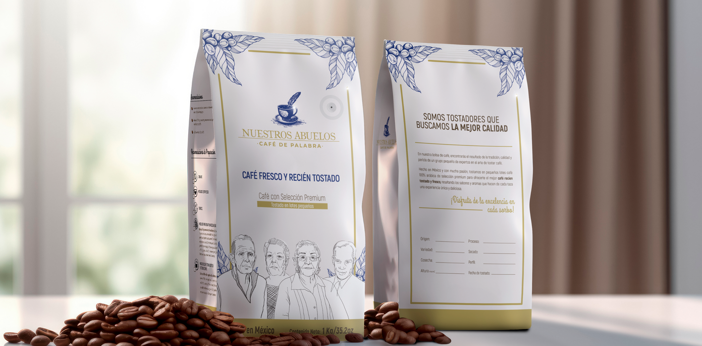 Café Nuestros Abuelos ® Selección Premium 1 KG
