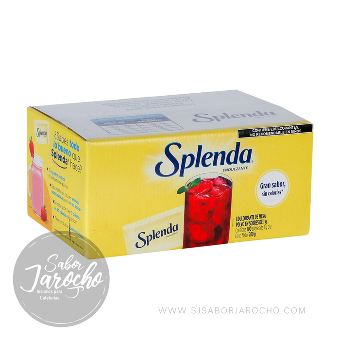 Azúcar Splenda Caja 600 Piezas