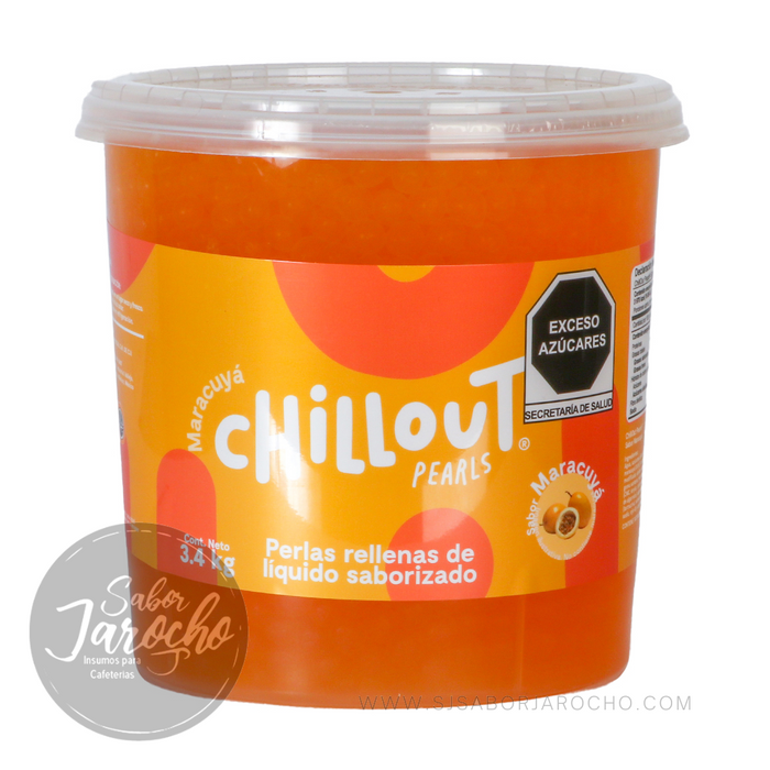 Perla Explosiva Chillout Maracuya 3.4 Kg