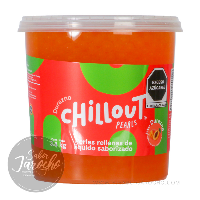 Perla Explosiva Chillout Durazno 3.4 Kg