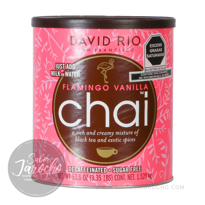 Chai Flamingo Vainilla David Rio 1.520 Kg