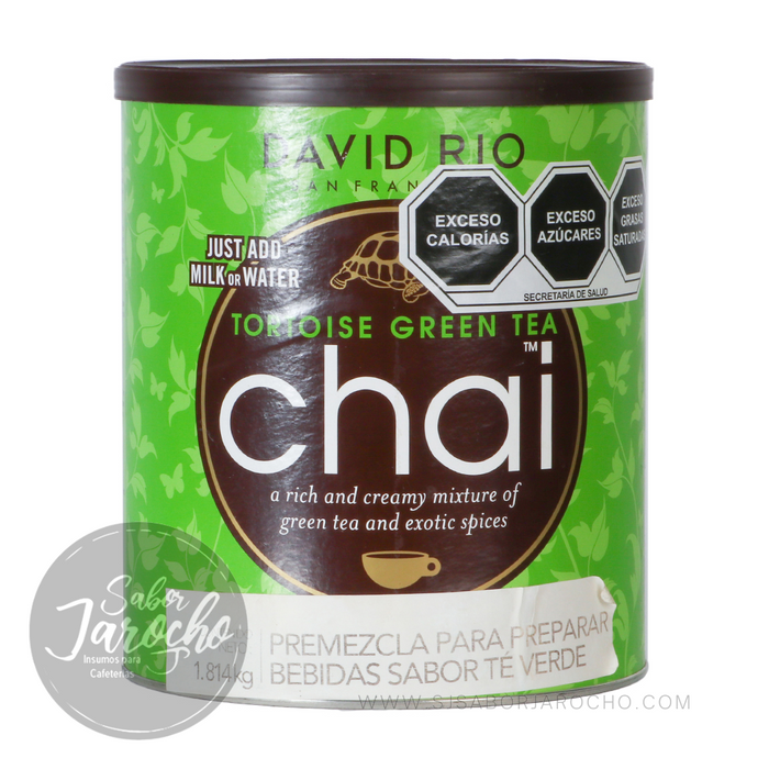 Chai Tortuga Green David Rio 1.816 Kg