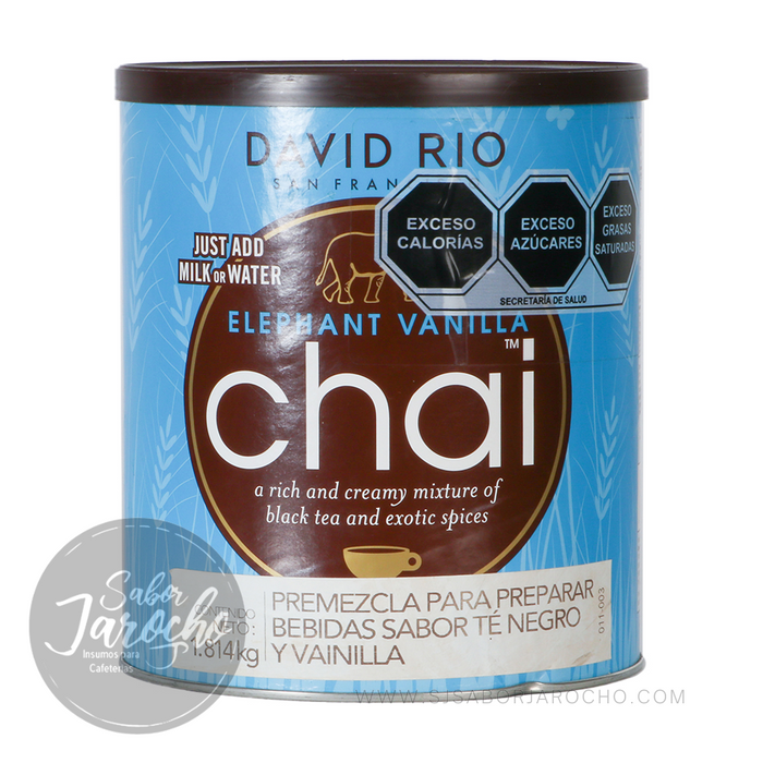 Chai Elephant Vainilla David Rio 1.816 Kg