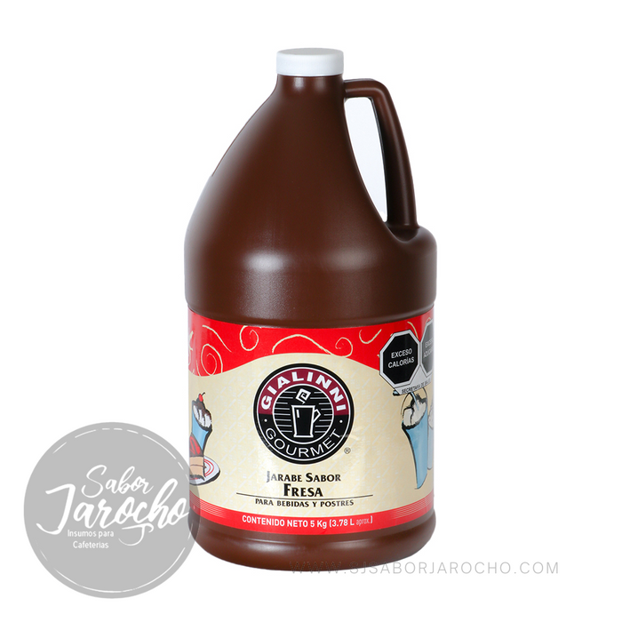Jarabe Fresa Gialinni 5 Kg