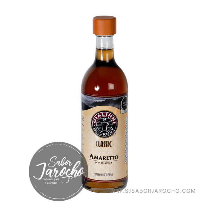 Esencia Amaretto Gialinni 750 Mililitros