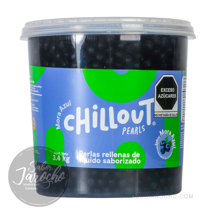Perla Explosiva Chill Out Mora Azul 3.4 Kg