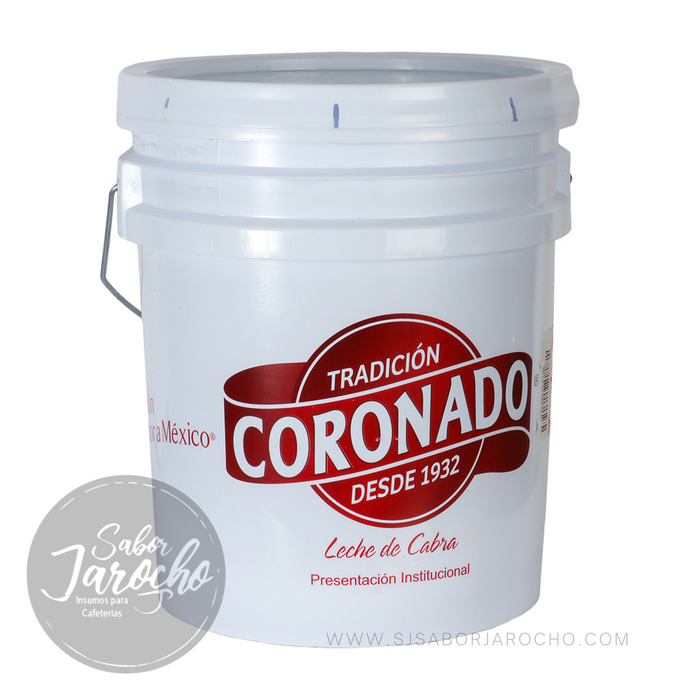 Cajeta Coronado Quemada Cubeta 25 Kg