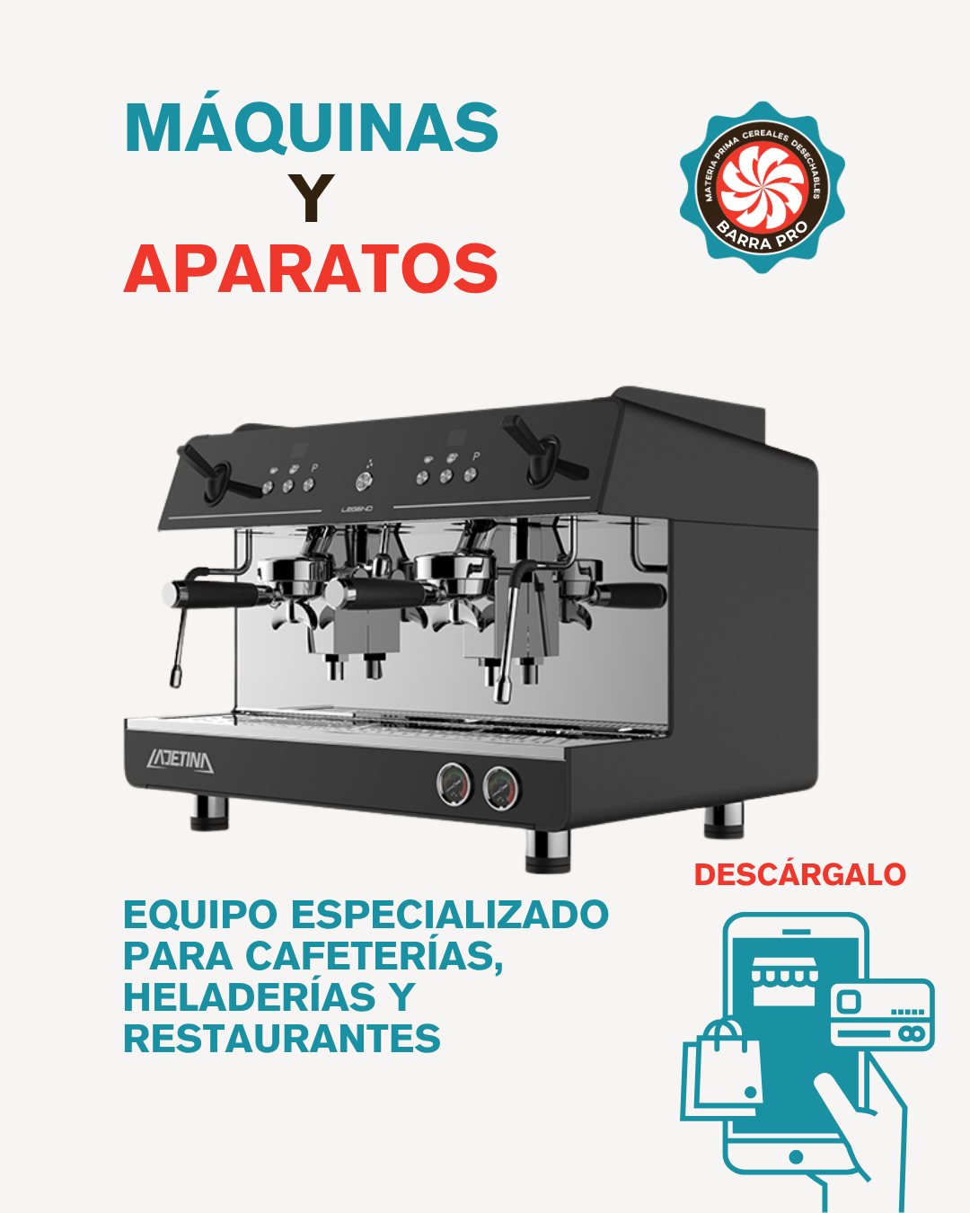 Catálogo de máquinas y aparatos