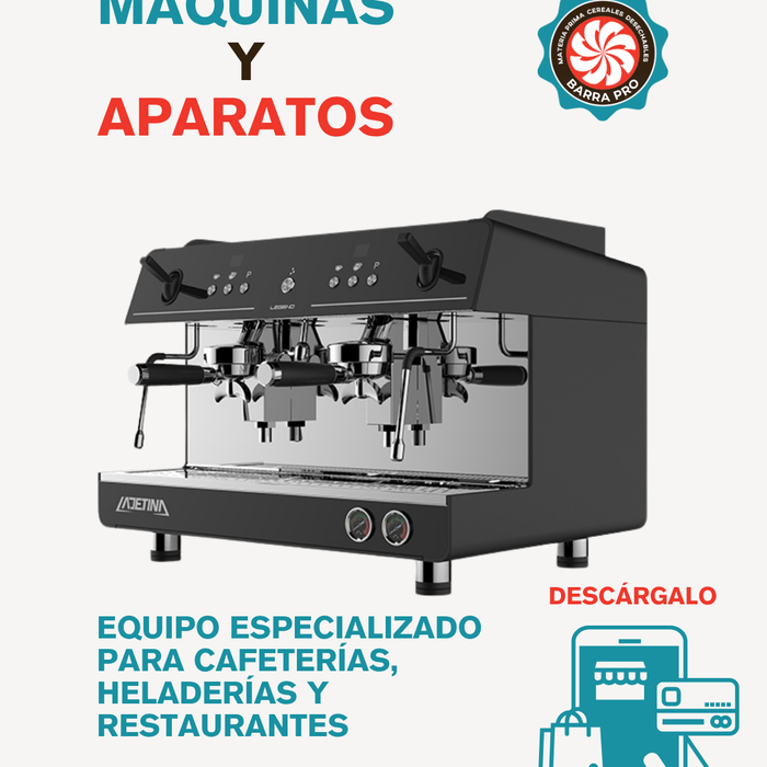 Catálogo de máquinas y aparatos