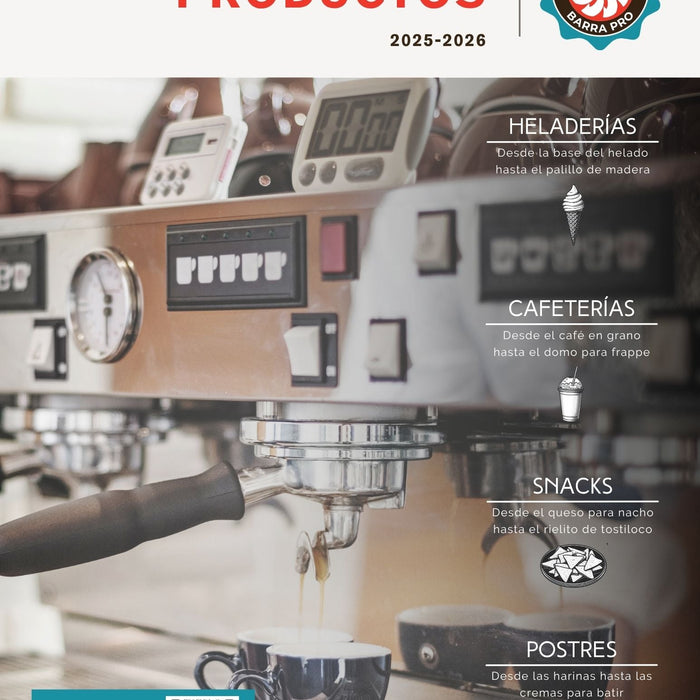 Catálogo de Productos Barra Pro 2025-2026
