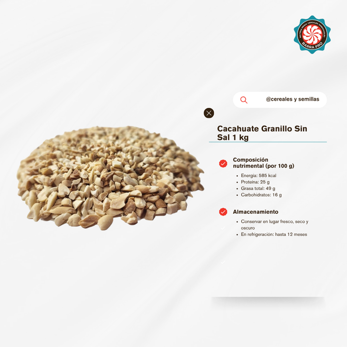 Cacahuate Granillo 1 Kg