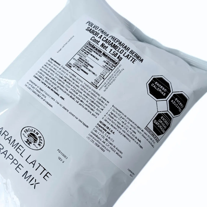 Base Frozen Bean Caramel Latte 1.580 Kg