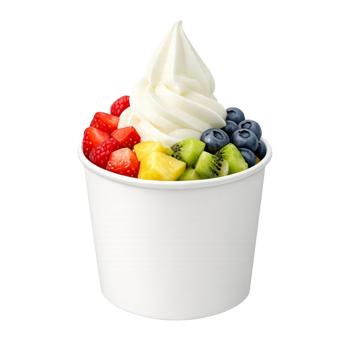 Frozen Bean Base Yogurt Griego Helado Suave 1 kg