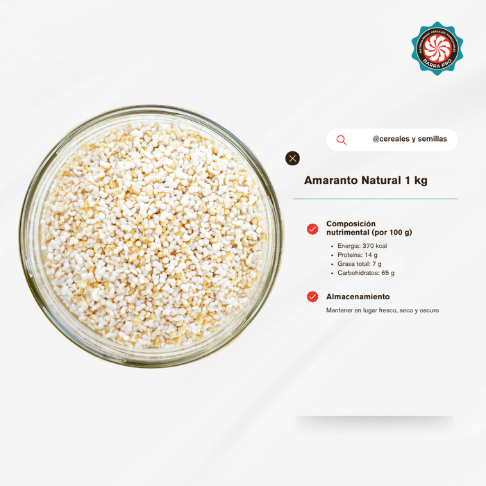 Amaranto Natural 1 Kg