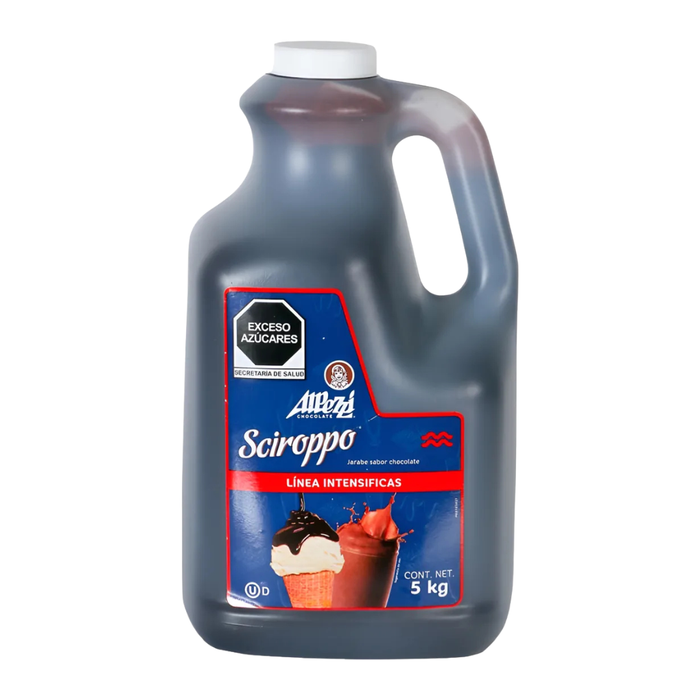 Jarabe Chocolate Sciroppo 5 Kg Caja 4 Piezas