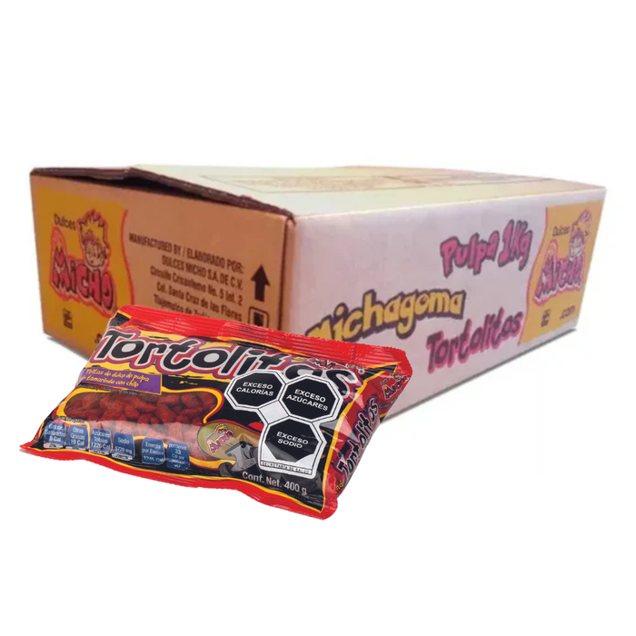 Caja Tortolitos Enchilados Micho 16 piezas