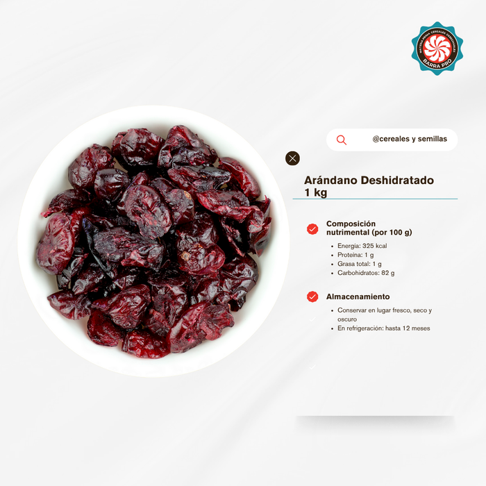 Arándano Deshidratado 1 Kg