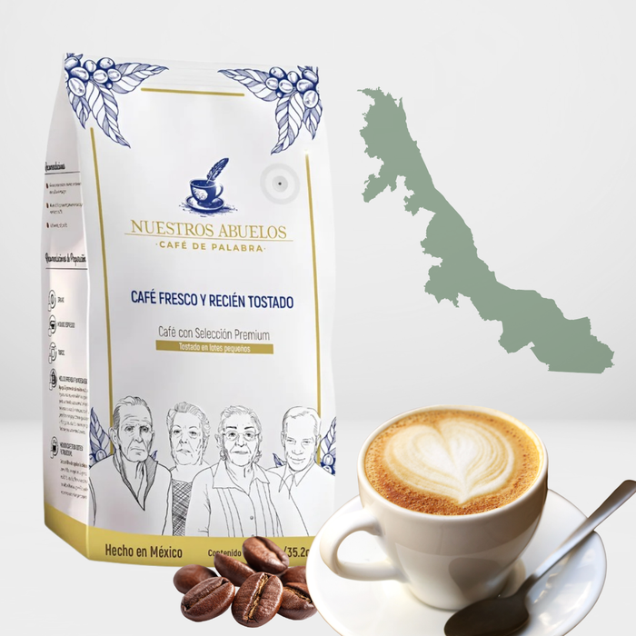 Café Veracruz  Descafeinado Nuestros Abuelos ® Selección Premium