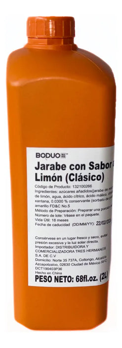 Jarabe de Limón Boduo 2 Lt