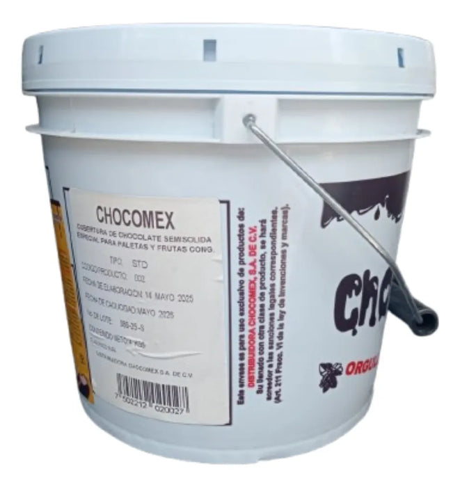 Cobertura de Chocolate Chocomex Cubeta 4 Kg