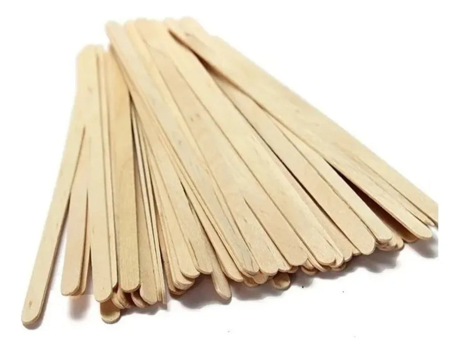 Agitador de Madera para Café 18 cm 1,000 Pzas