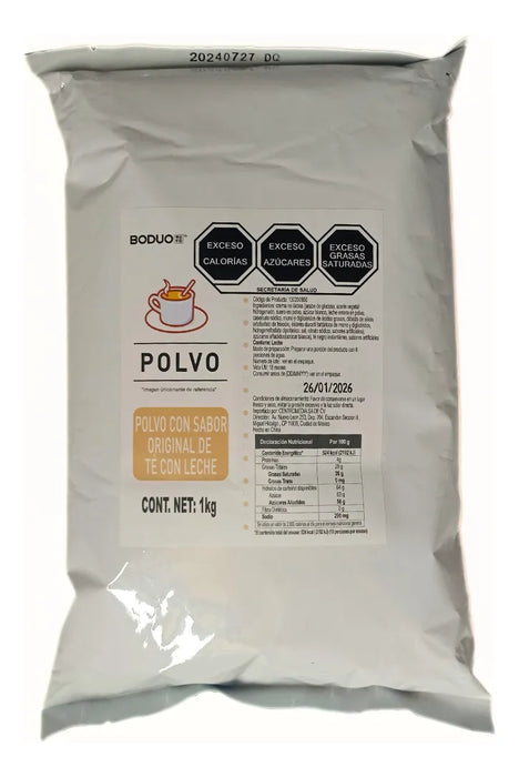 Base para Bebidas de Milk Tea Boduo 1 Kg