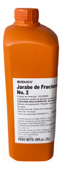 Jarabe de Fructuosa Boduo 2 Lt