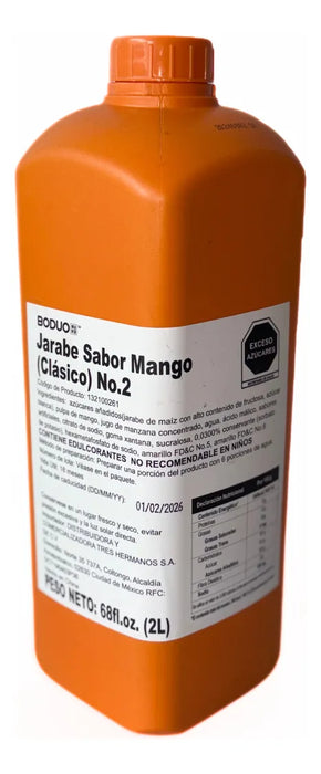Jarabe de Mango Boduo 2 Lt