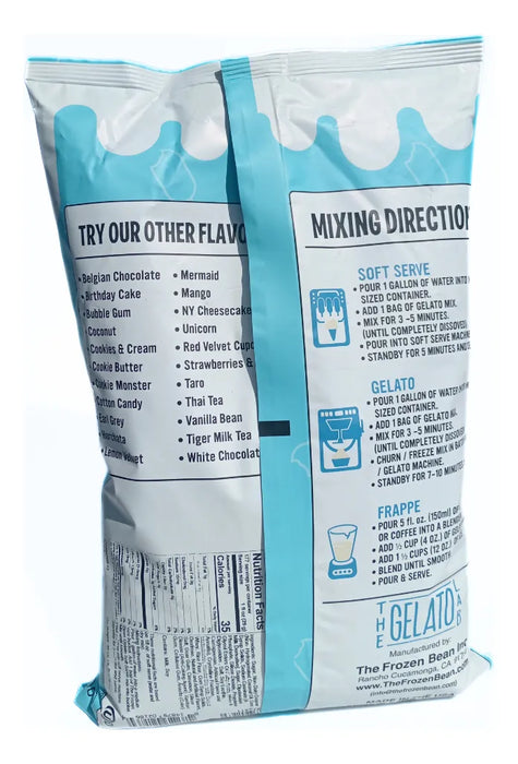 Base para bebidas y helado Frozen Bean Horchata 1.360 Kg
