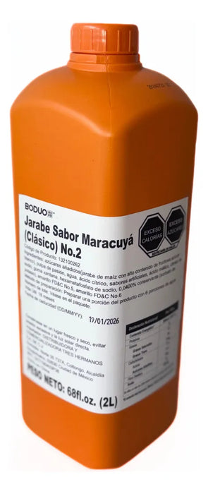 Jarabe de Maracuyá Boduo 2 Lt