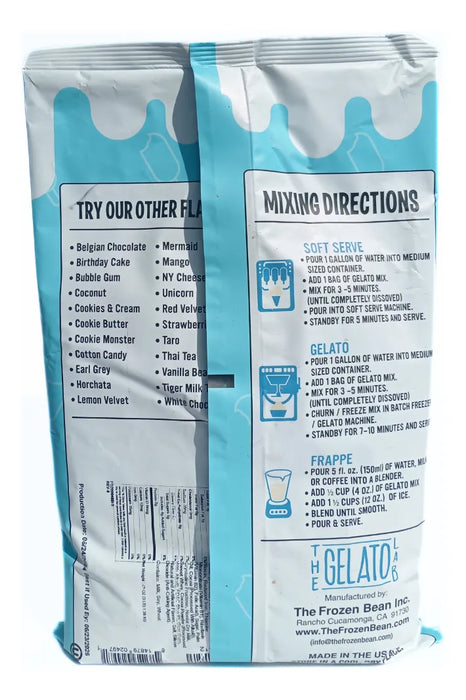 Base para bebidas y helado Frozen Bean Cookie Monster 1.360 Kg