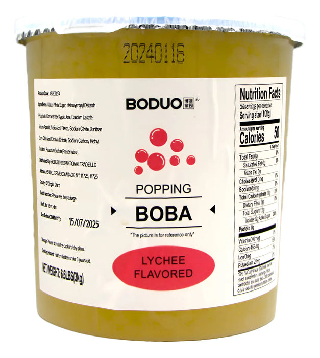 Perla Explosiva Boduo Lichi 3 Kg