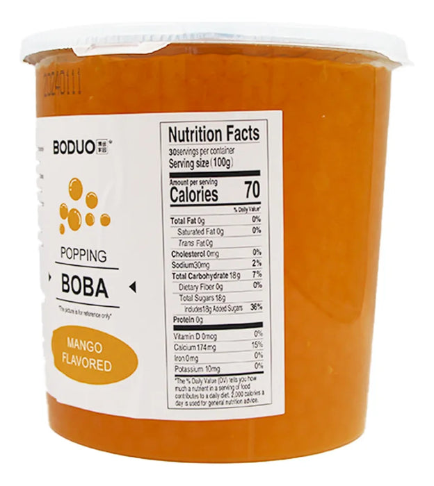 Perla Explosiva Boduo Mango 3 Kg