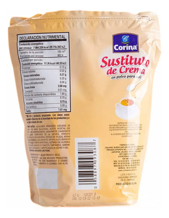 Sustito de Crema Corina Caja 12 Kg