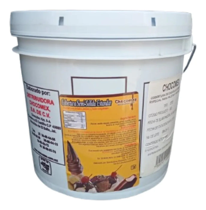 Cobertura de Chocolate Chocomex Cubeta 4 Kg