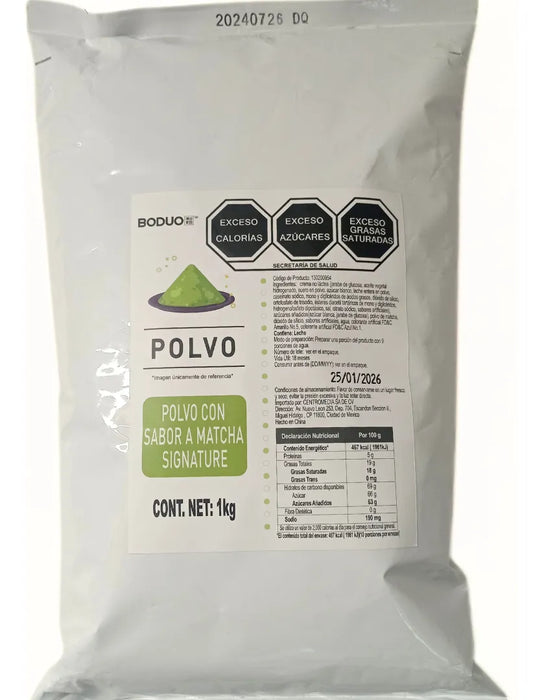 Base para Bebidas de Matcha Boduo 1 Kg