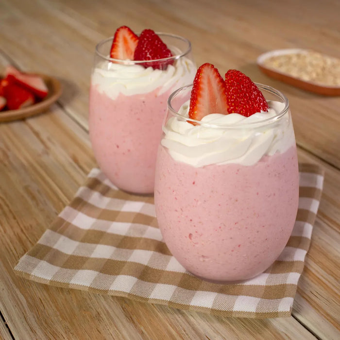 Base para bebidas y helado Frozen Bean fresas con crema 1.360 Kg