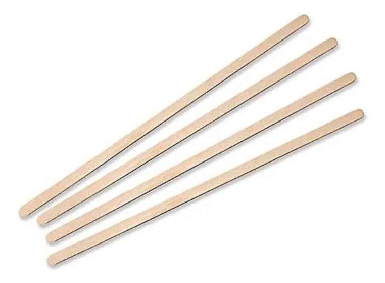 Agitador de Madera para Café 18 cm 1,000 Pzas