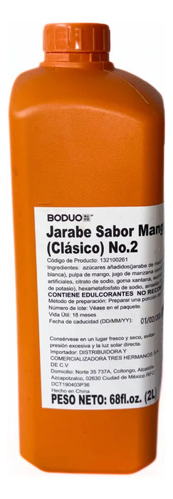 Jarabe de Mango Boduo 2 Lt