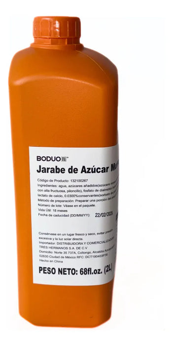 Jarabe de Azúcar Morena Boduo 2 Lt