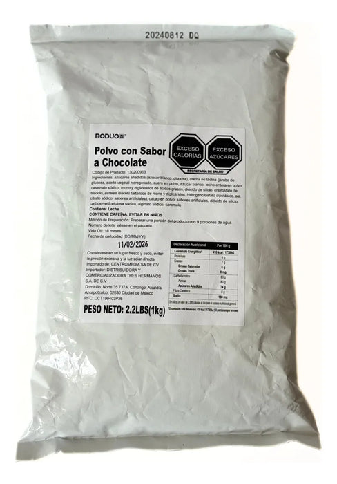 Base para Bebidas Chocolate Boduo 1 Kg