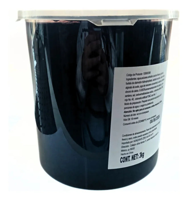 Perla Explosiva Boduo Mora Azul 3 Kg