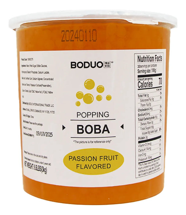Perla Explosiva Boduo Maracuyá 3 Kg
