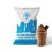 Bolsa de base premix marca Frozen Bean de 1,36 kg sabor chocolate belga. Sirve para preparar frappes, bebidas calientes, gelato, soft serve, granitas y más.