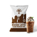 Bolsa de base premix marca Frozen Bean sabor Mocha Latte. Se usa para preparar bebidas frías y calientes, frappes, gelato, helado suave o soft serve, granitas y más.