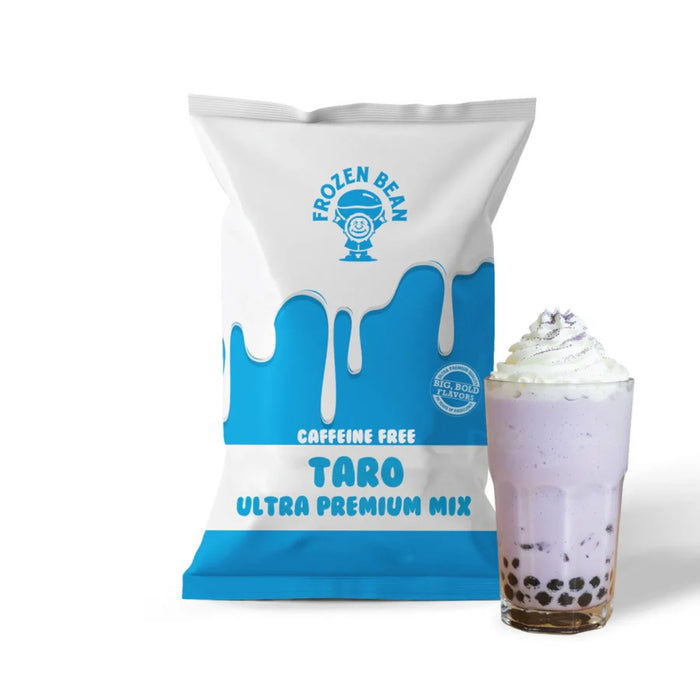 Bolsa de 1,36 kg de Frozen Bean de Taro para frappes, soft serve, gelato, bebidas calientes, granitas  más.