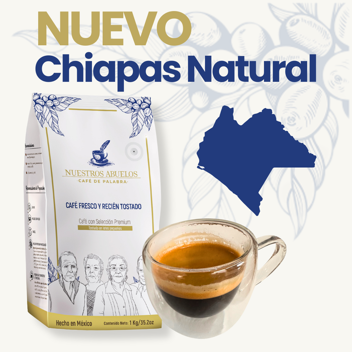 Café Chiapas Proceso Natural Nuestros Abuelos® Selección Premium