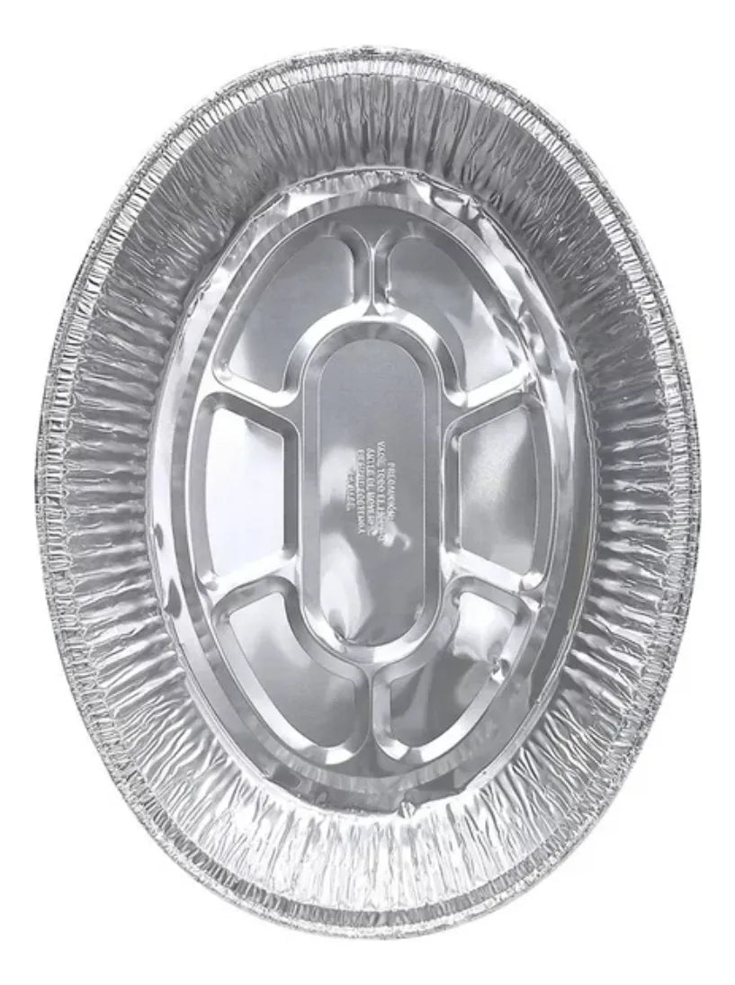 Pavera Aluminio Ovalada 7 Lt Caja 50 Piezas — Barra Pro